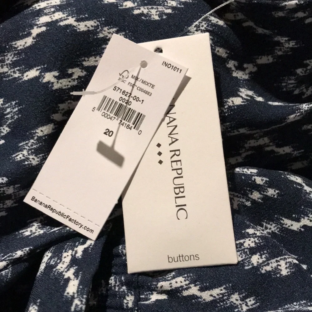 Banana Republic sleeveless ikat romper - NWT Womens size 20
